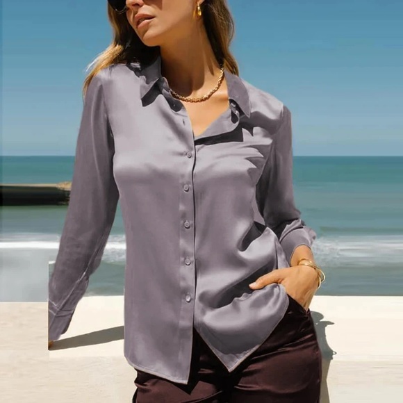 Express Tops - Express women’s satin button down